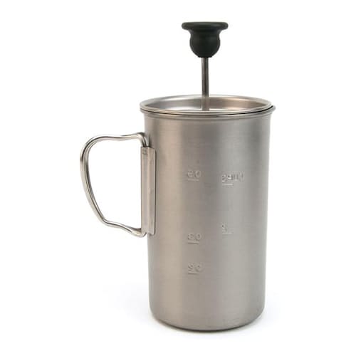 laydown image of French Press