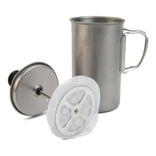 laydown image of French Press