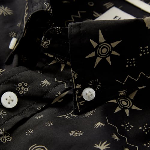 laydown image of Short Sleeve Bandana Shirt