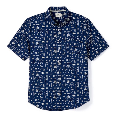 laydown image of Short Sleeve Bandana Shirt