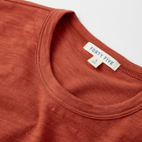 laydown image of Slub Pocket T-Shirt