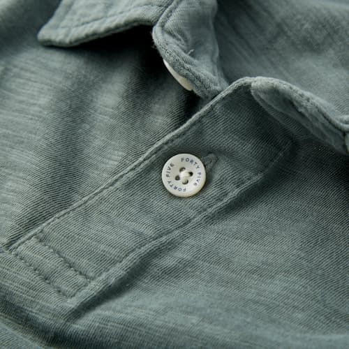 lifestyle image of Slub Polo Shirt