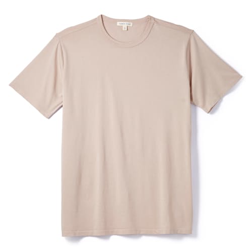 laydown image of Supima Crew T-Shirt