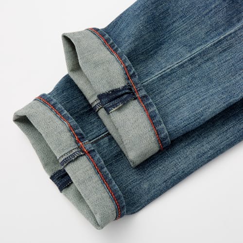 laydown detail image of Graham Relaxed Tapered Denim Jeans
