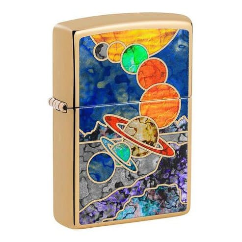 laydown image of Fusion Space Windproof Lighter
