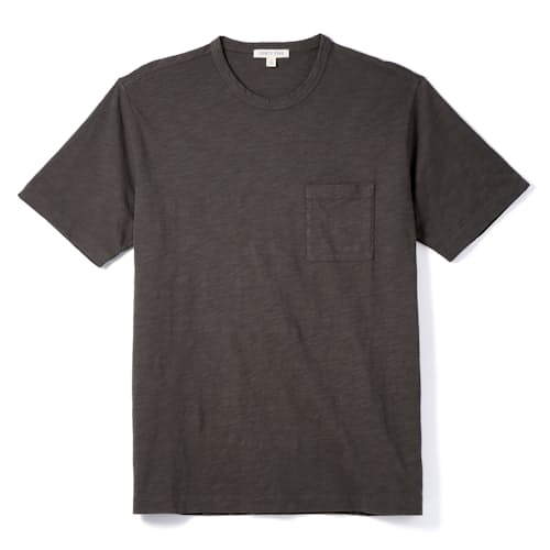 laydown image of Slub Pocket T-Shirt