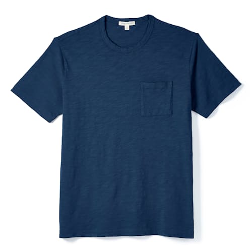 laydown image of Slub Pocket T-Shirt