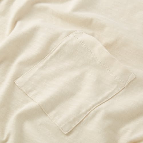 lifestyle image of Slub Pocket T-Shirt- Tall