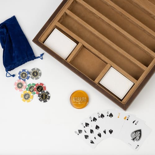 laydown image of Poker Set