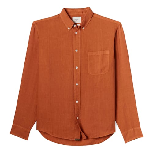 laydown image of Tuscumbia Linen Shirt