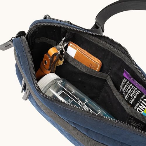 laydown image of Canyon Crossbody Pack