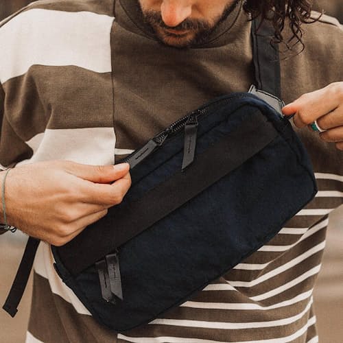 laydown image of Canyon Crossbody Pack