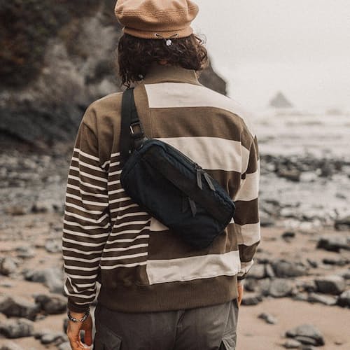 laydown image of Canyon Crossbody Pack