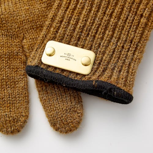 laydown image of Wool Gloves