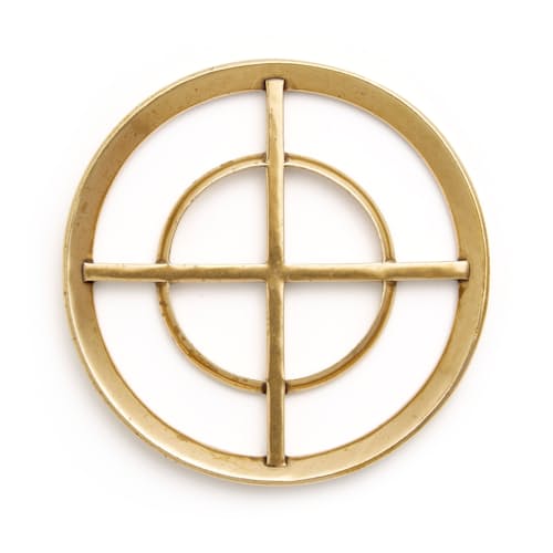 laydown image of Brass Bottle Opener