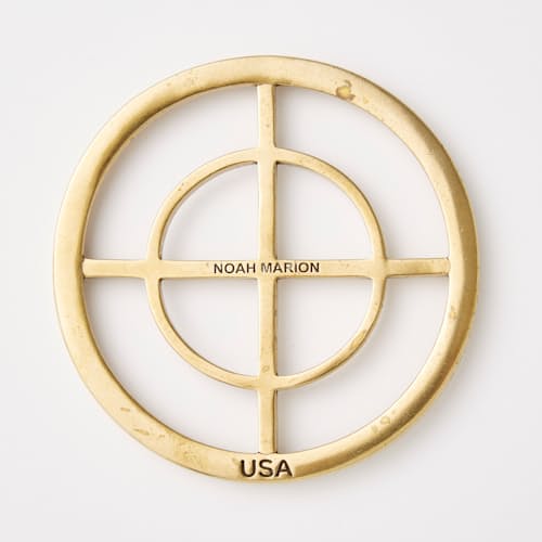 laydown image of Brass Bottle Opener