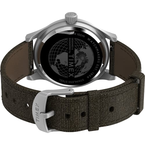 laydown image of Expedition Sierra 41mm Watch w/ Fabric Strap