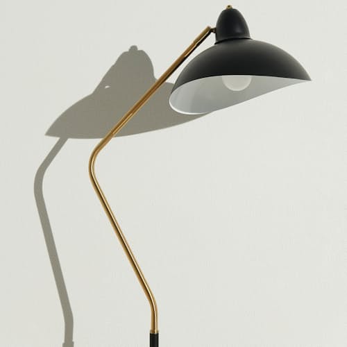 lifestyle image of Swoop Floor Lamp