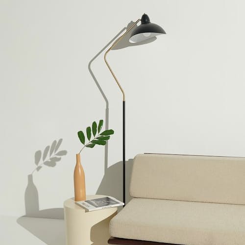 lifestyle image of Swoop Floor Lamp