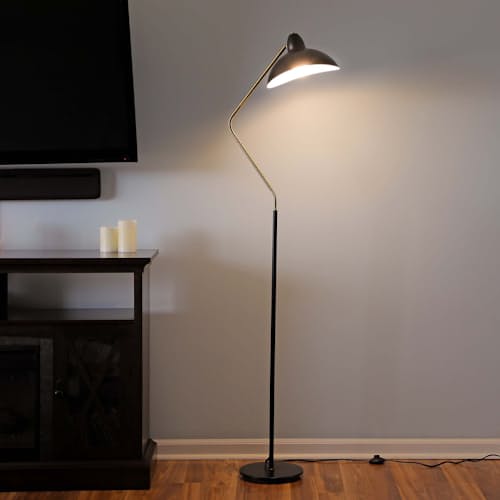 lifestyle image of Swoop Floor Lamp