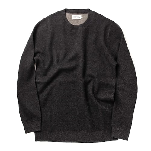 laydown image of The Double Knit Sweater