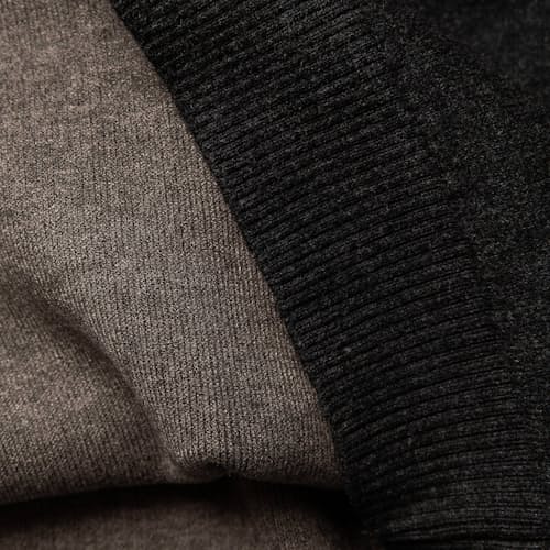 laydown image of The Double Knit Sweater