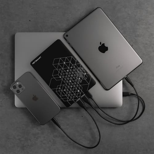 laydown image of Ultimate Charger - Portable 65W Power Bank