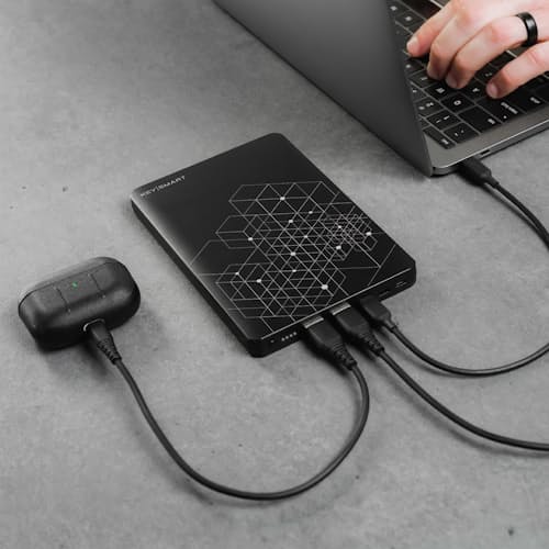 laydown image of Ultimate Charger - Portable 65W Power Bank