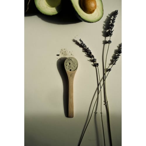 laydown image of Avocado Matcha Mask