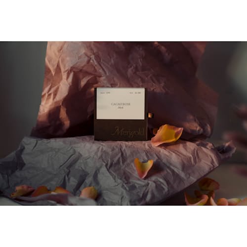 laydown image of Cacao Rose Mask