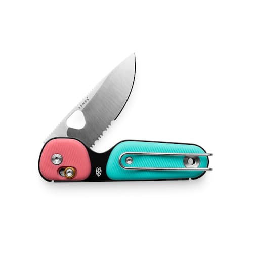 laydown image of The Redstone Pocket Knife