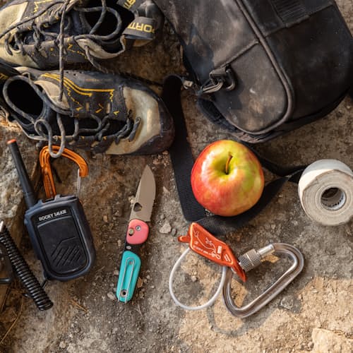 lifestyle image of The Redstone Pocket Knife