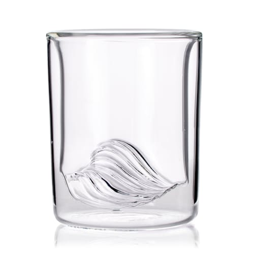laydown image of The Wave - Set of 2 Whiskey Glasses