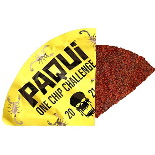 laydown image of Paqui One Chip Challenge