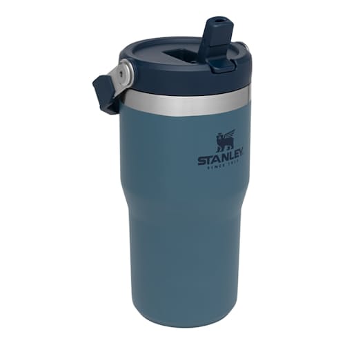 laydown image of IceFlow Flip Straw Tumbler