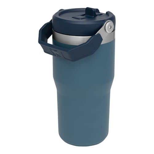 laydown image of IceFlow Flip Straw Tumbler