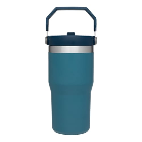 laydown image of IceFlow Flip Straw Tumbler