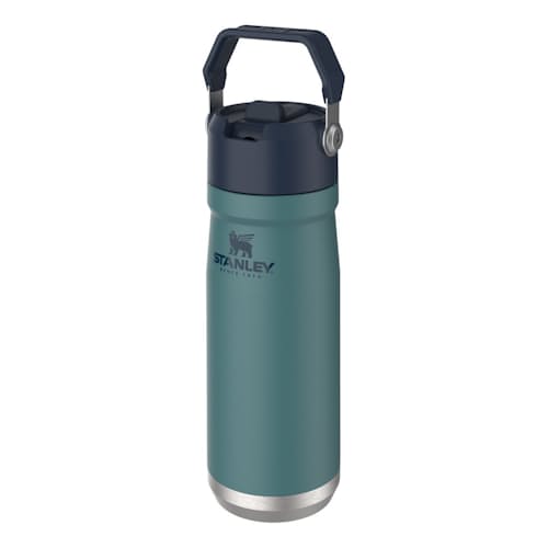 laydown image of IceFlow Flip Straw Water Bottle