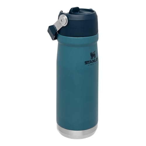 laydown image of IceFlow Flip Straw Water Bottle