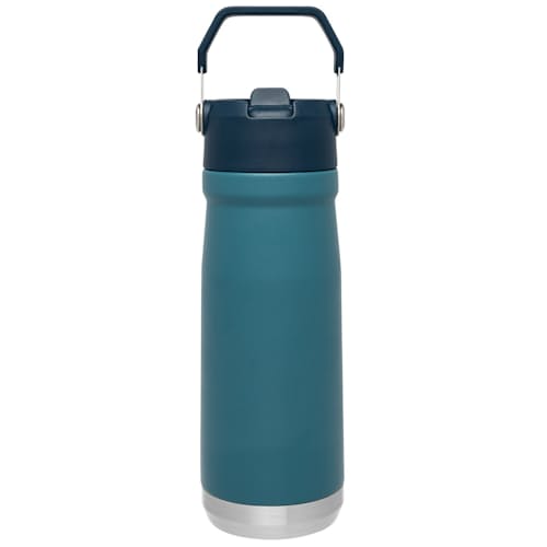 laydown image of IceFlow Flip Straw Water Bottle