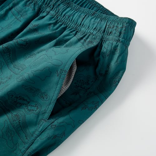 laydown image of Anchor Swim Short - Lined 8" - Exclusive