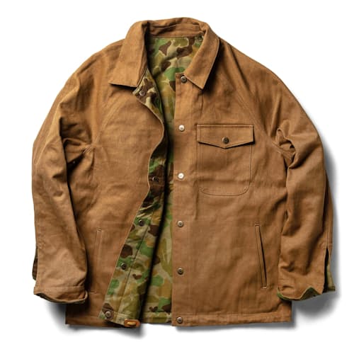 laydown image of The Reversible Lombardi Jacket