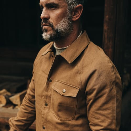 laydown image of The Reversible Lombardi Jacket