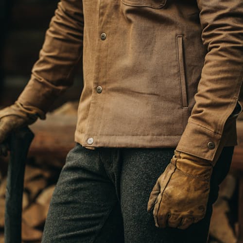 laydown image of The Reversible Lombardi Jacket