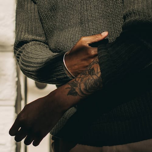 laydown image of The Wharf Sweater
