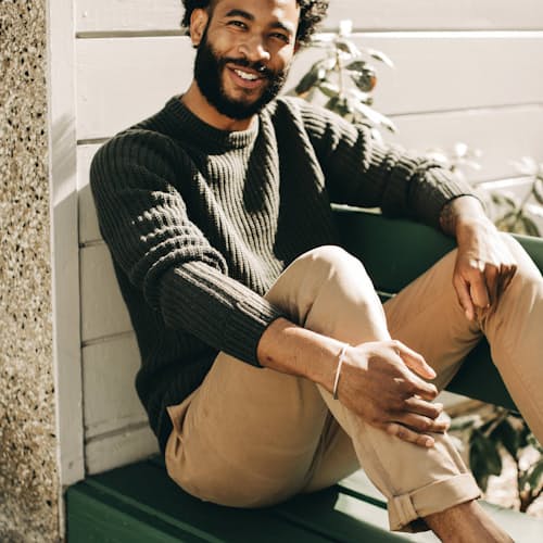 laydown image of The Wharf Sweater