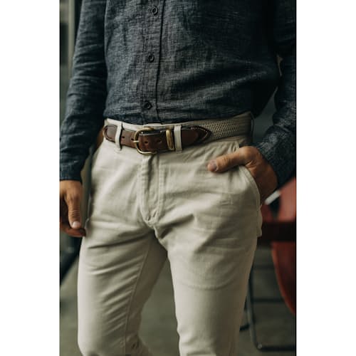 laydown image of The Slim Foundation Pant