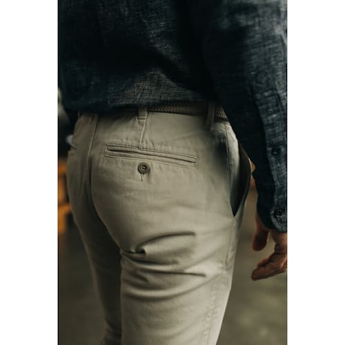 laydown image of The Slim Foundation Pant