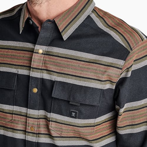 laydown image of Diablo Alpinist Flannel Shirt