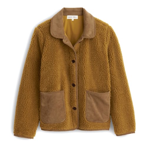 laydown image of Women's Sherpa Work Jacket